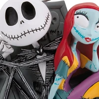 Hallmark Christmas Ornament (Disney Tim Burton's The Nightmare Before Christmas Jack and Sally With Tombstones)