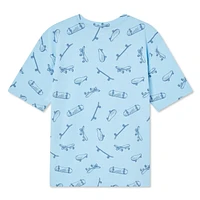 George Boys' Oversized Crew Neckline Tee