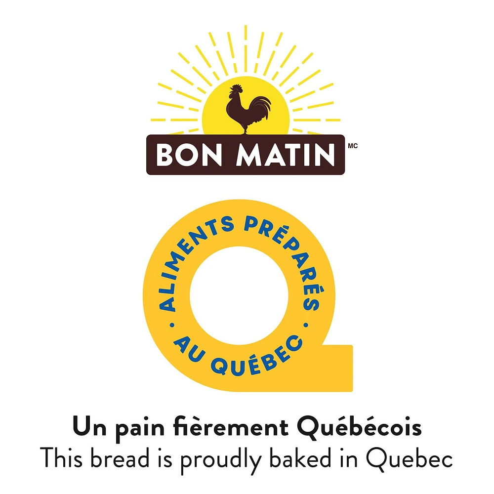 Bon Matin™ Artisan-Style 12 Grain Sliced Bread, 550 g