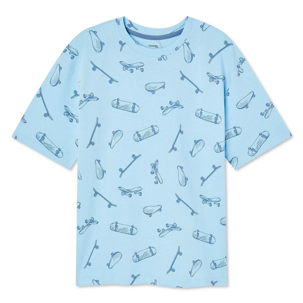 George Boys' Oversized Crew Neckline Tee