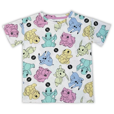 Pokemon Girl's short sleeve T-Shirt.