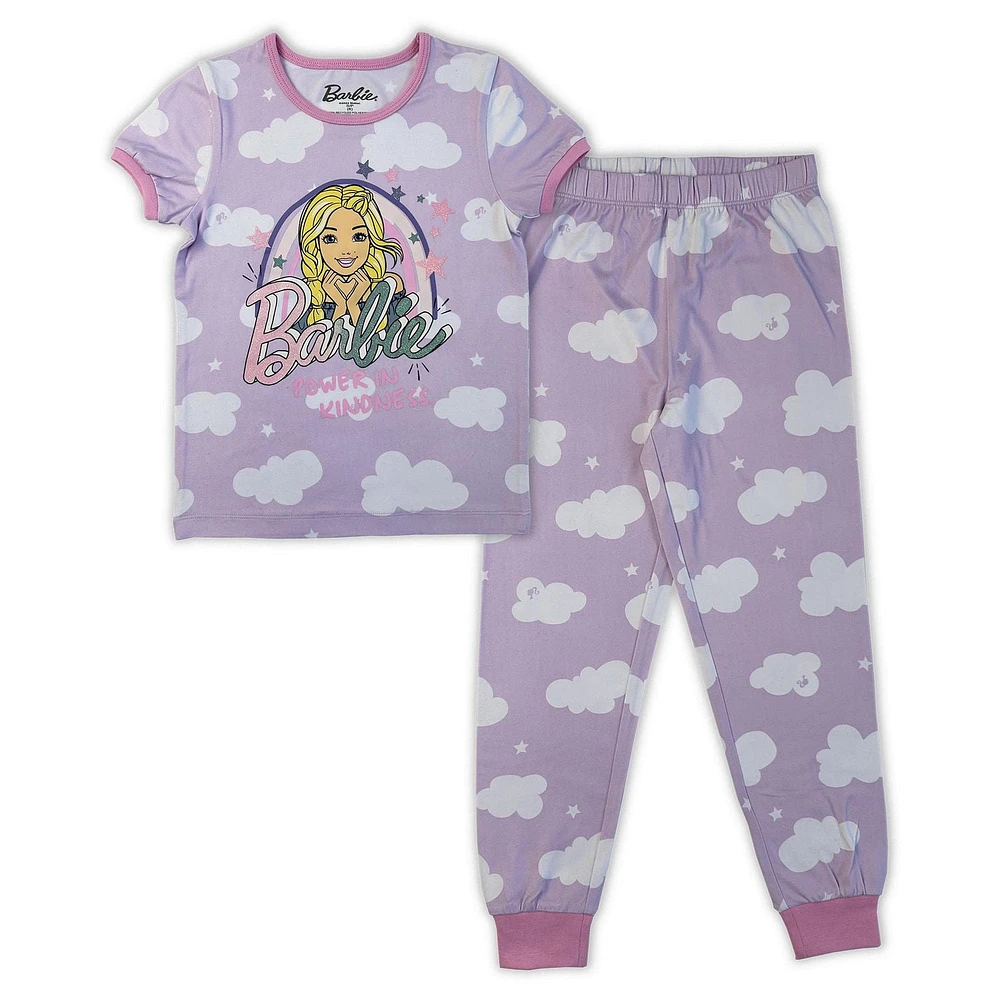 BARBIE 2 piece printed pyjama set for girls