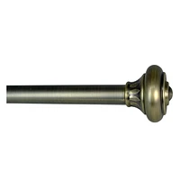 Versailles' Adjustable Royal Finial Rod Set 48in - 86in