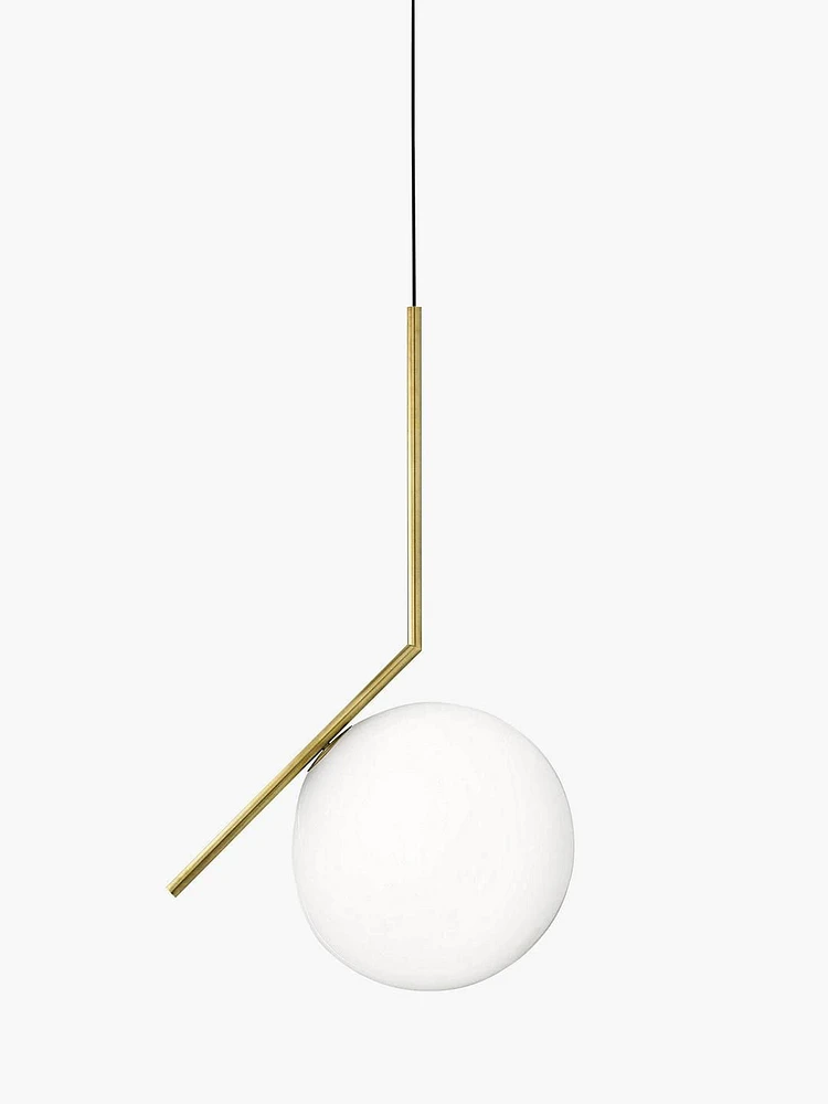 Plata Import Sphere Gold Ceiling Lamp