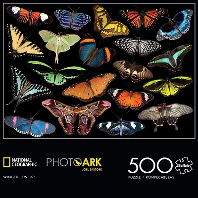 Buffalo Games - National Geographic - Joel Sartore - Winged Jewels - 500 Piece Jigsaw Puzzle