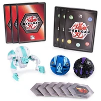 Bakugan Starter Pack 3-Pack, Haos Hydorous, Collectible Action Figures, for Ages 6 and Up