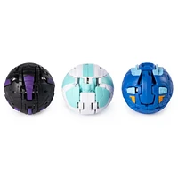 Bakugan Starter Pack 3-Pack, Haos Hydorous, Collectible Action Figures, for Ages 6 and Up