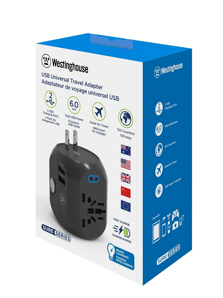 Westinghouse USB TRAVEL ADAPTER