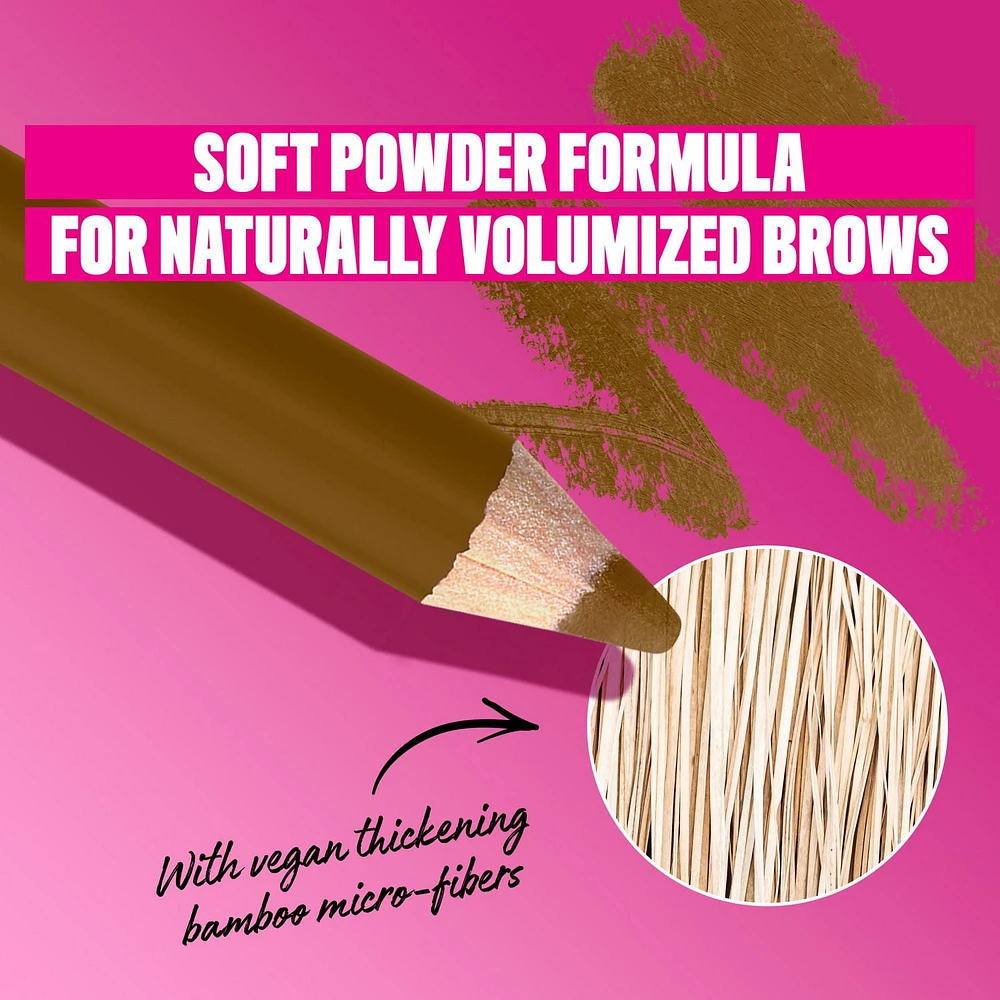 NYX Professional Makeup crayon pour sourcils Powder Louder Crayon à sourcils modulable