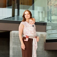 MOBY Wrap Porte-bébé - Evolution Wrap pour nouveau-nés et nourrissons