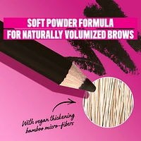NYX Professional Makeup crayon pour sourcils Powder Louder Crayon à sourcils modulable