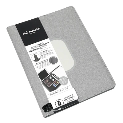 PADFOLIO DE RECHARGE SANS FIL CLUB ROCHELIER