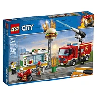 LEGO City Burger Bar Fire Rescue 60214 Building Kit (327 Piece)