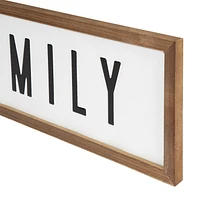 hometrends Family Framed Metal Sign