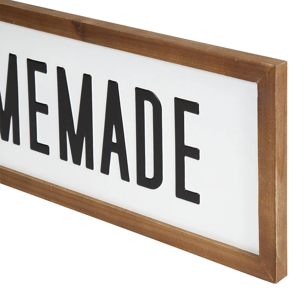 homtrends Homemade Framed Metal Sign