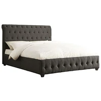 Topline Home Furnishings Upholstered King Bed