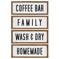 hometrends Family Framed Metal Sign