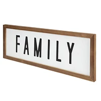 hometrends Family Framed Metal Sign