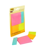 Post-it® Super Sticky Notes, 3322-SSPM-C, Miami collection, multiple sizes