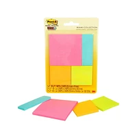 Post-it® Super Sticky Notes, 3322-SSPM-C, Miami collection, multiple sizes