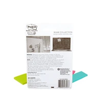 Post-it® Super Sticky Notes, 3322-SSPM-C, Miami collection, multiple sizes