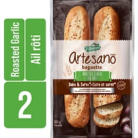 Baguettes Ail rôti Artesanoᴹᶜ Villaggio® Emb. de 2; 300 g