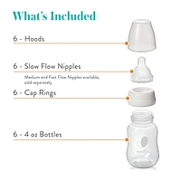 Evenflo Feeding Balance + Standard Neck BPA-Free Bottles