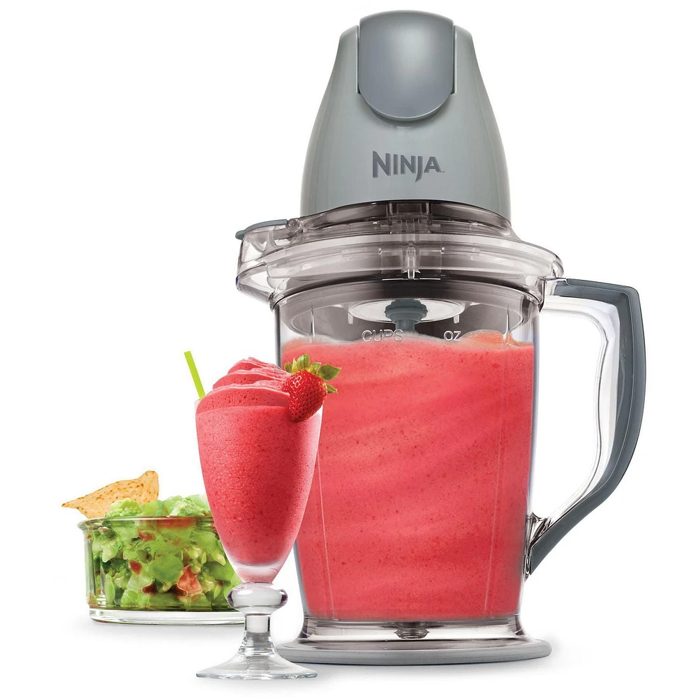 Ninja QB900BC, Master Prep, Gray, 400W, 48 oz. pitcher and 16 oz. bowl