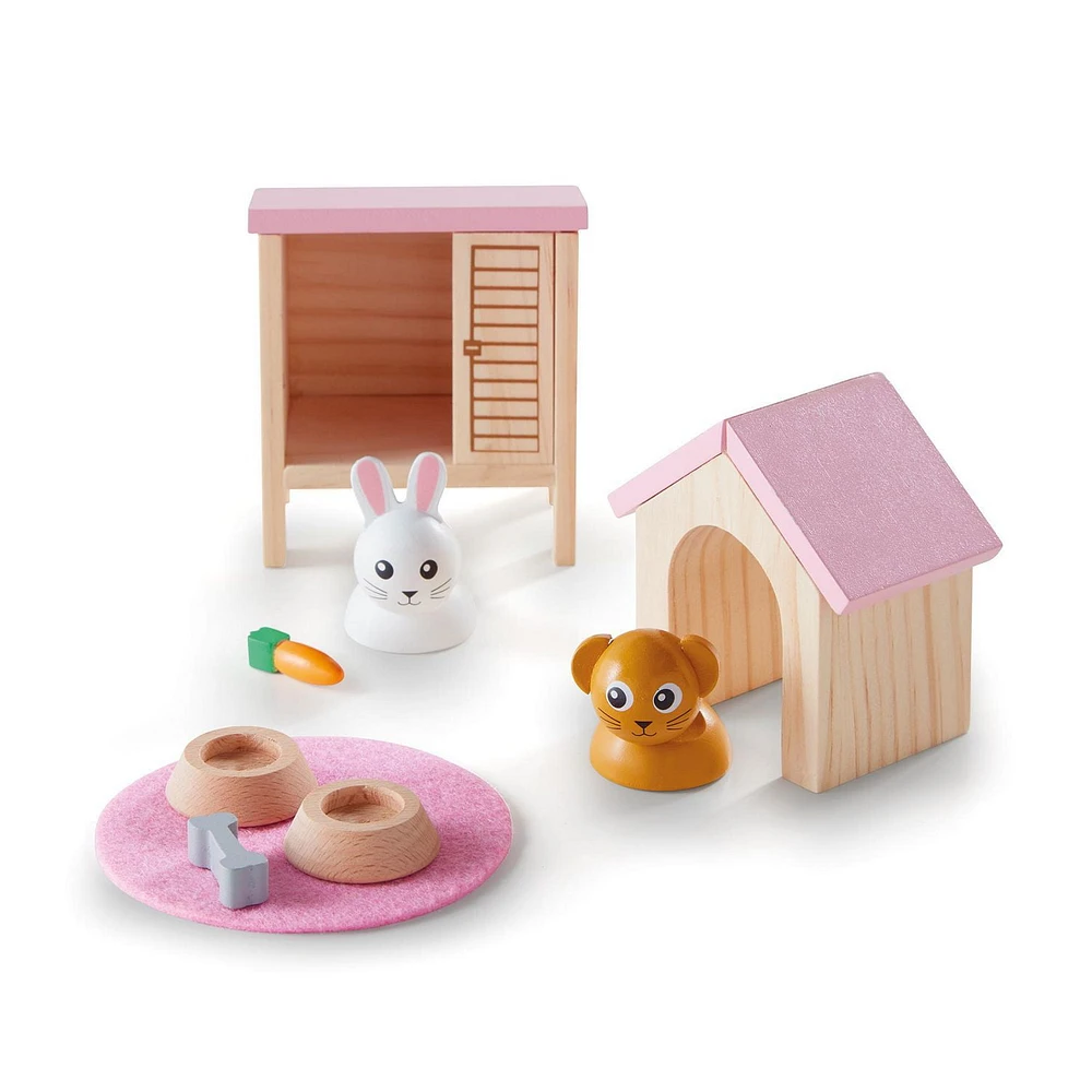 Spark wooden pet set