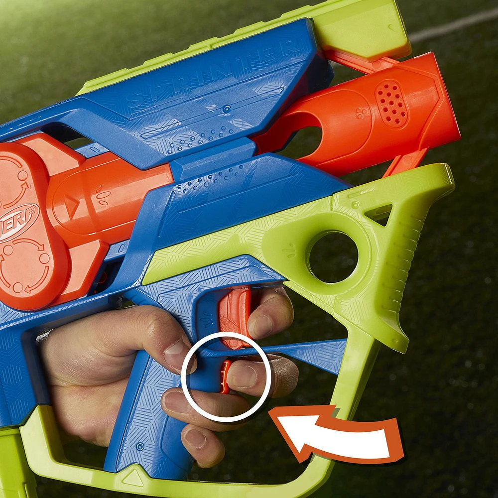 Nerf N Series Sprinter Blaster and Darts, Ages 8 and up