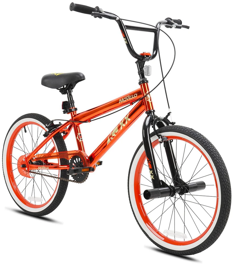 Movelo KJ XX 20" Boys BMX Bike- Red, Ages 5-9