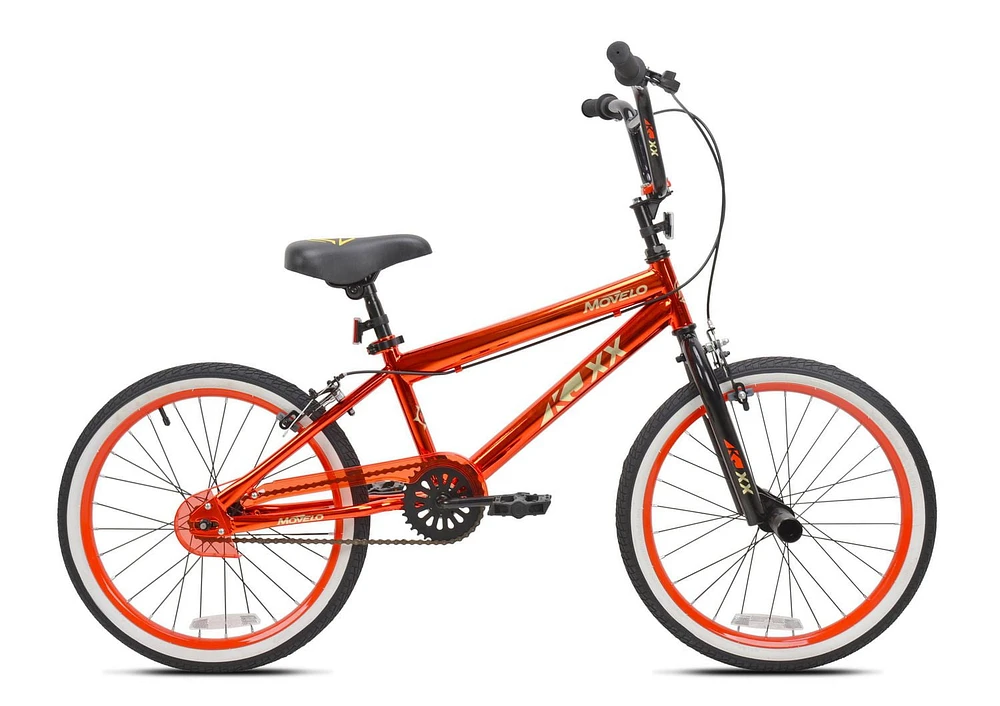 Movelo KJ XX 20" Boys BMX Bike- Red, Ages 5-9