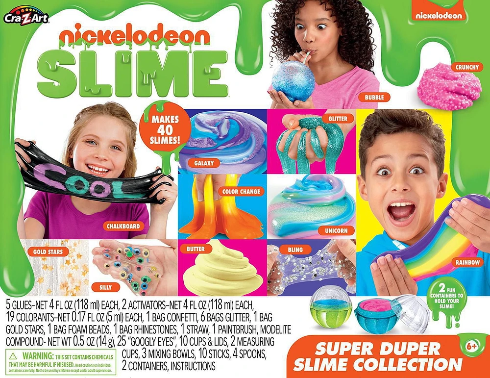 Nickelodeon Super Duper Slime Collection