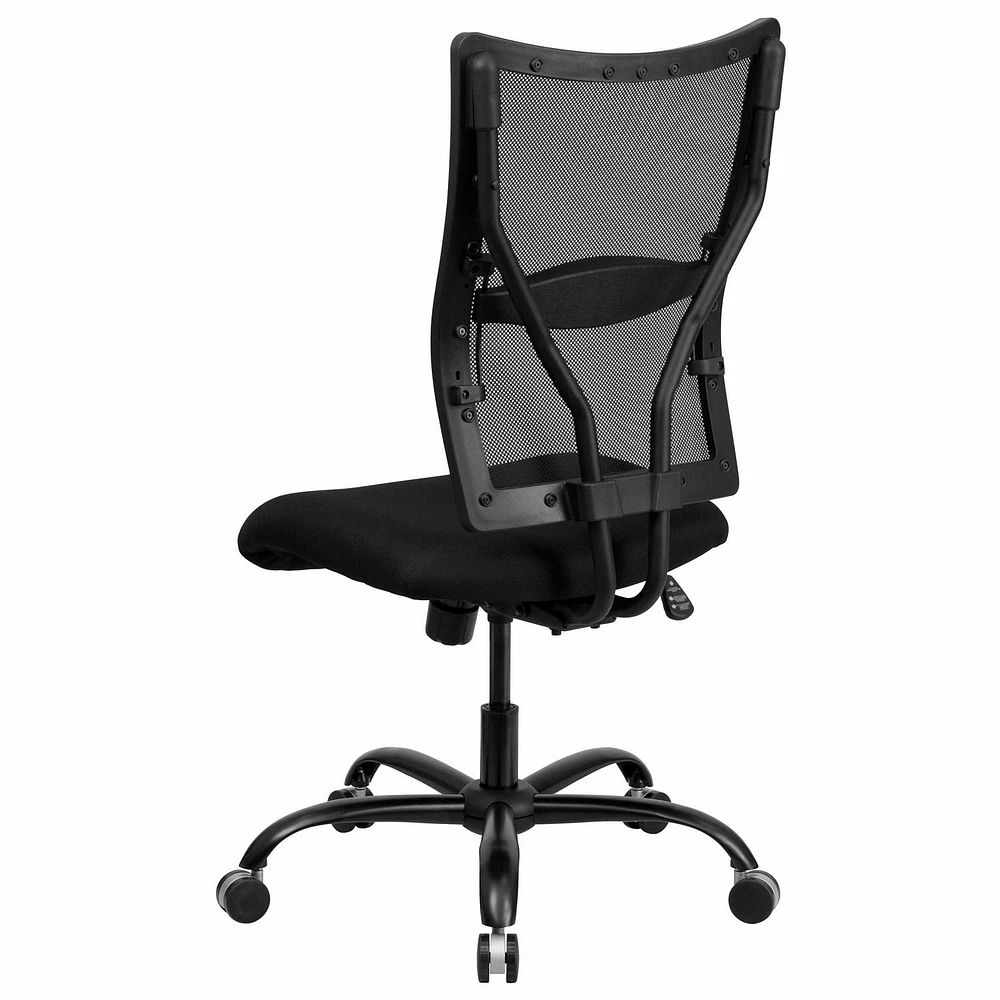 HERCULES Series Big & Tall 400 lb. Rated Black Mesh Executive Swivel Chair