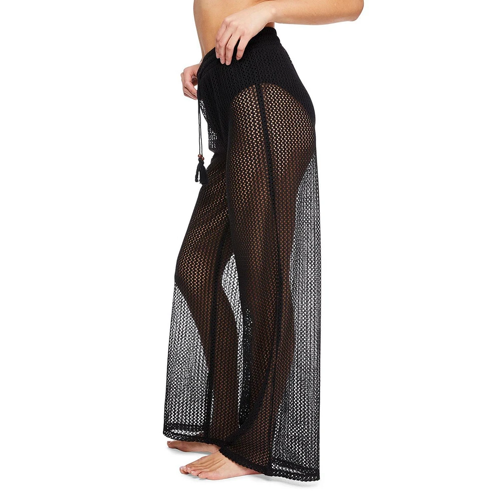 Pantalon cache-maillot en crochet George pour femmes Tailles TP–TTG