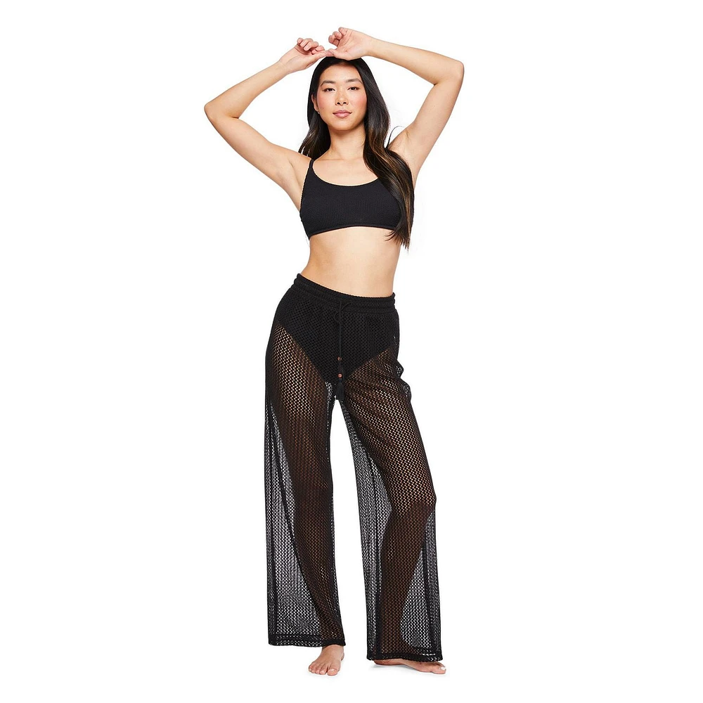Pantalon cache-maillot en crochet George pour femmes Tailles TP–TTG