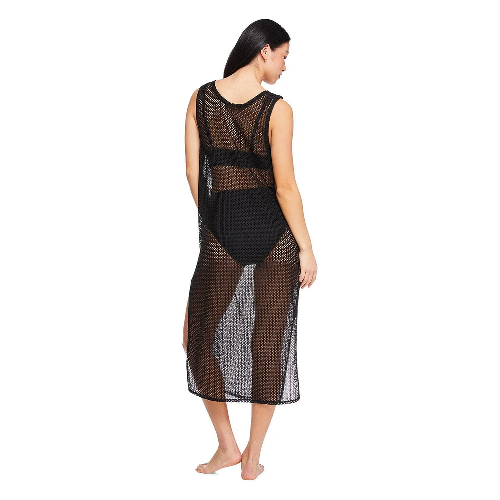George Women's Crochet Dress Cover-Up