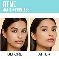 Fond de teint liquide Matte + Poreless Fit Me® Maybelline New York Fond de teint Matte + Poreless Fit Me