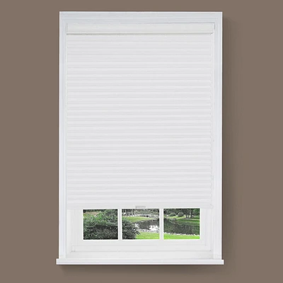 Mainstays 9/16" Cordless Room Darkening Cellular Shades, 24" x 64", White