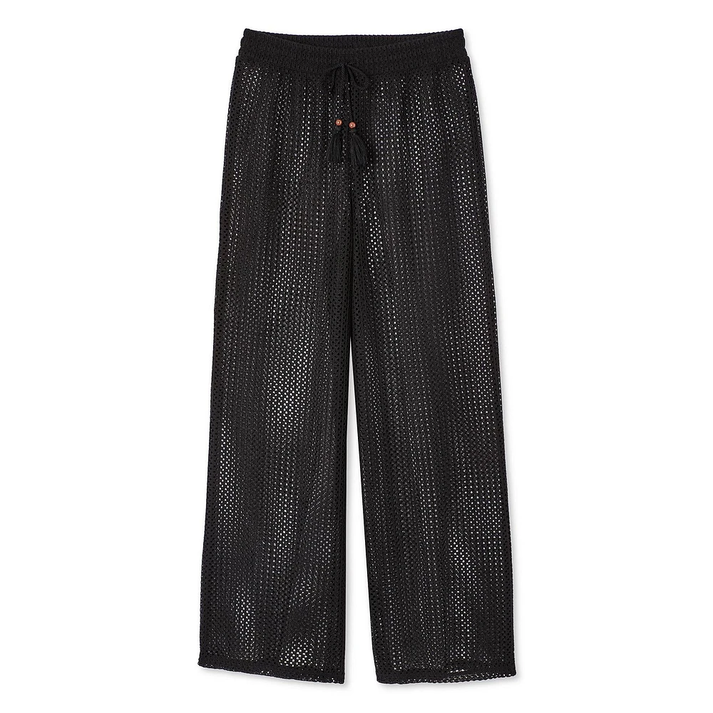 Pantalon cache-maillot en crochet George pour femmes Tailles TP–TTG