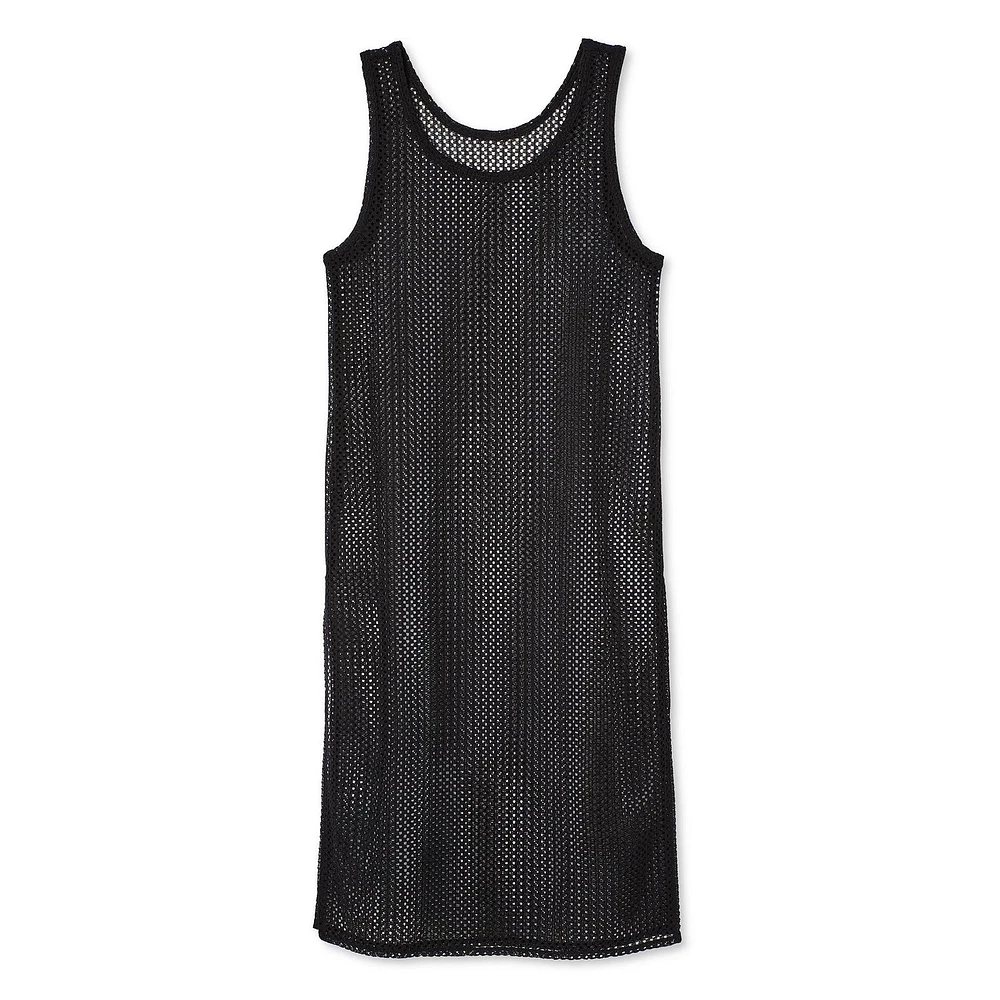 George Women's Crochet Dress Cover-Up