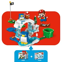 LEGO Super Mario Penguin Family Snow Adventure Expansion Set, Build and Display Toy for Kids, Includes a Goomba Figure and Baby Penguin, Gift for Gamers, Boys and Girls Ages 7 and Up,71430, Includes 228 Pieces, Ages 7+