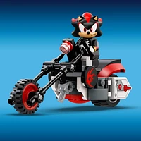 LEGO Sonic the Hedgehog Shadow the Hedgehog Escape Building Set, Motorcycle Toy, Video Game Character Figures, Sonic Toy for Kids, Gift for Gamers Ages 8 Plus, 76995, Includes 196 Pieces, Ages 8+