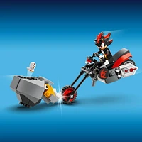 LEGO Sonic the Hedgehog Shadow the Hedgehog Escape Building Set, Motorcycle Toy, Video Game Character Figures, Sonic Toy for Kids, Gift for Gamers Ages 8 Plus, 76995, Includes 196 Pieces, Ages 8+