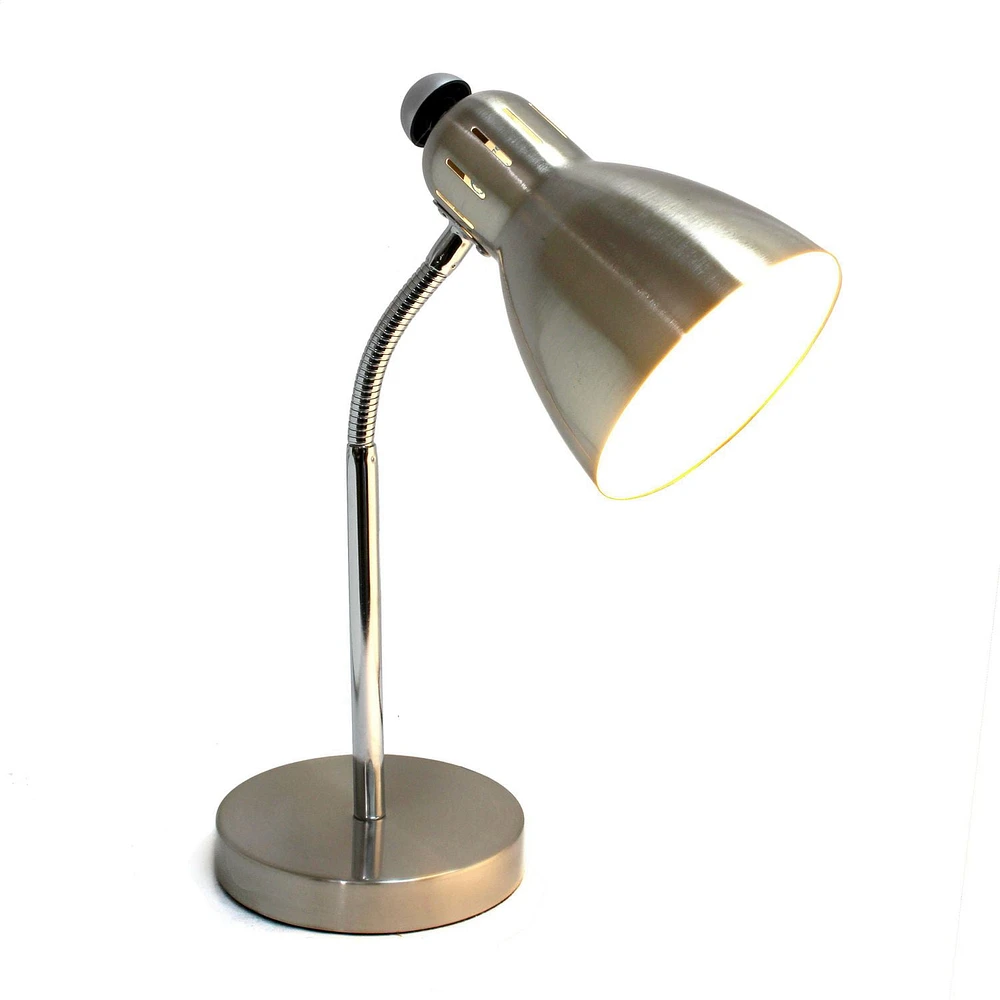 Simple Designs Semi-Flexible Desk Lamp