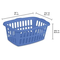 Sterilite 53L Laundry Basket - Blue