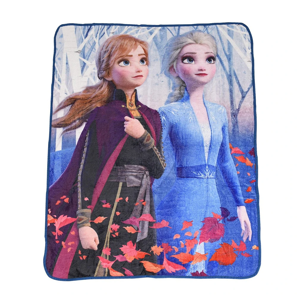 Disney Frozen II Micro Plush Throw, 1 Throw