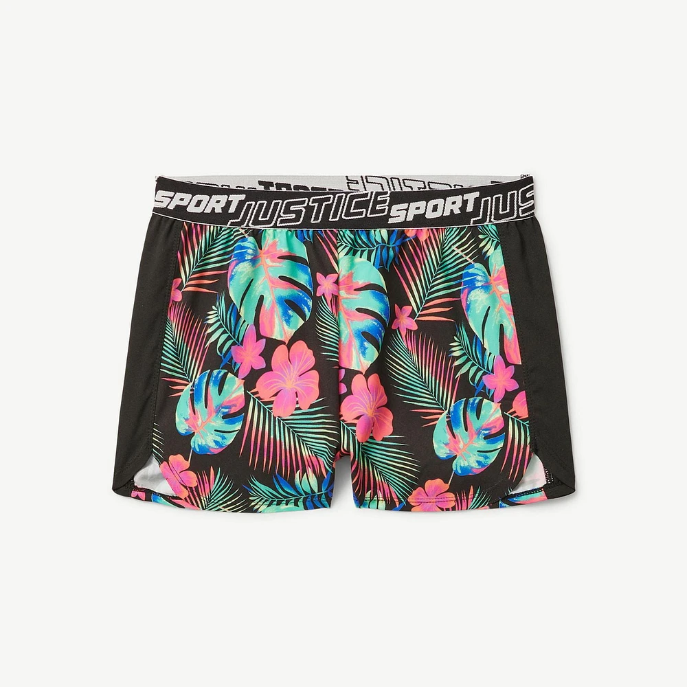 Justice Girls' Printed Board Short