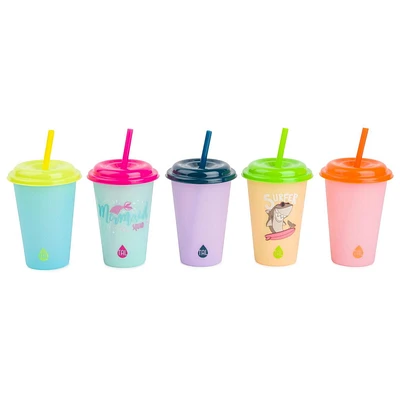 TAL Color Changing Cups, 5 Pack Print