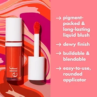 e.l.f. Cosmetics Blush Liquide Camo Le fard à joues liquide longue, 4ml